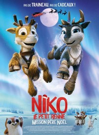 Affiche Niko le petit renne Mission P&egrave;re No&euml;l